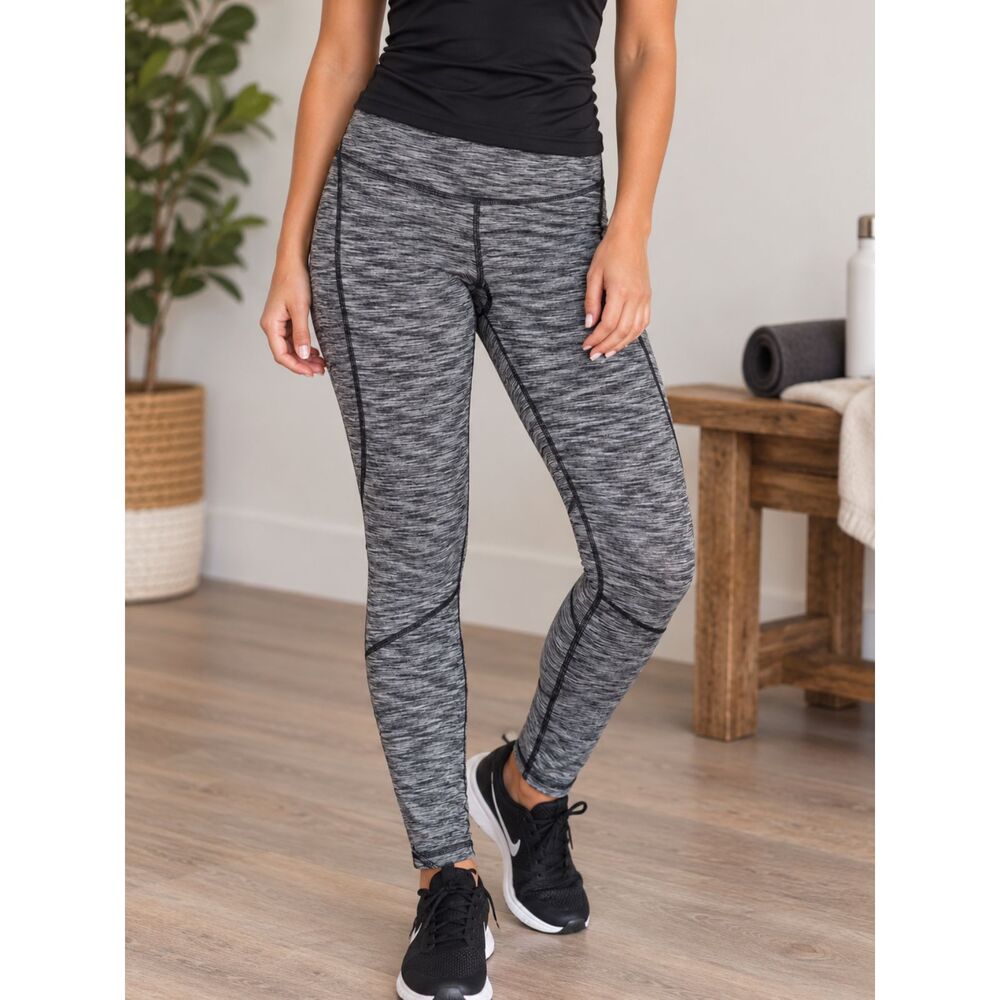 Victoria’s Secret Sport Knockout Gray Marled Compression Leggings Small